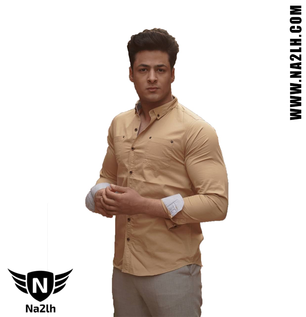 قميص رجالي باكمام طويلة